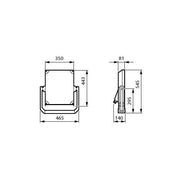 Philips Lighting - Downlight/Strahler/Flutlicht LED-Außenstrahler BVP655 LED #79615700 4000K