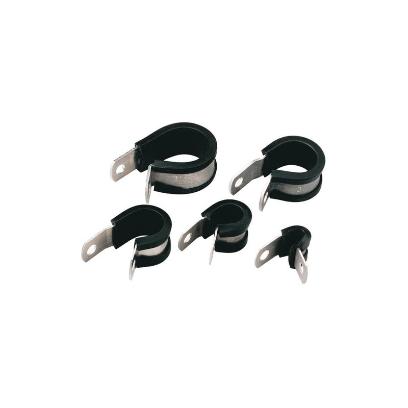 HellermannTyton - Befestigungsschelle für Kabel/Rohre Befestigungsschelle ALU7C-ALU-NABK − 100 Stück