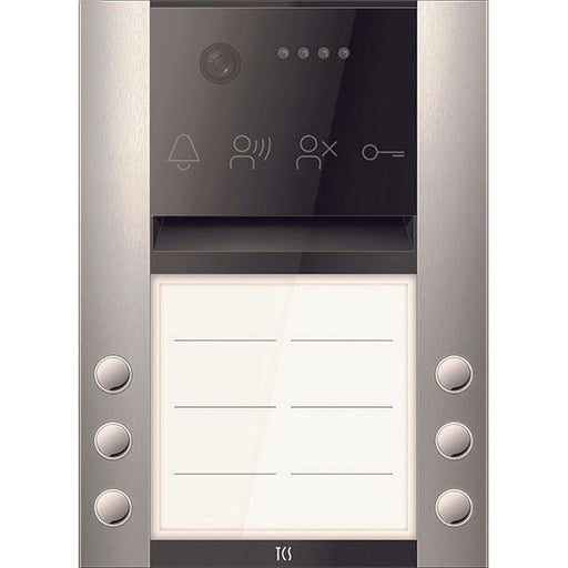 TCS Tür Control - Türstation für Türkommunikation Video-Außenstation AVA610206-0010 6 Klingelta. (R/L)