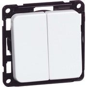 Peha - Taster Serientaster sw D 715.19 T 10A 250V mit Wippe