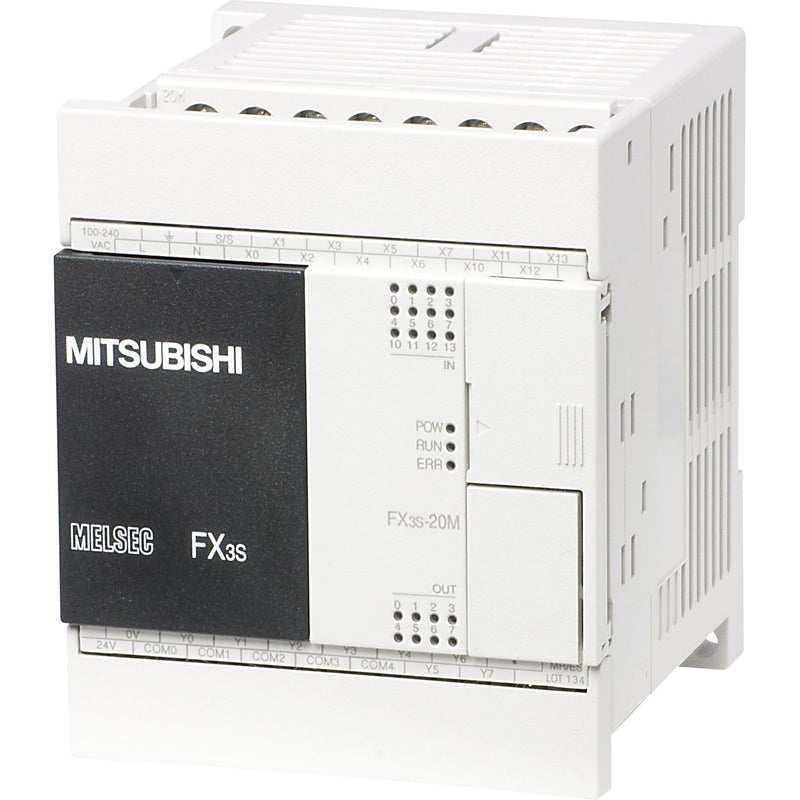 Mitsubishi Electric - SPS-Grundgerät Grundgerät FX3S-20MT/ESS AC100-240V, 12E, 8A