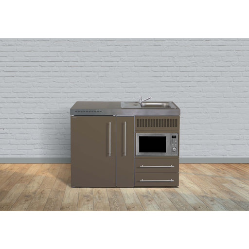 Stengel - Mini-Küche Miniküche Premiumline MPMMM120AKSMWKSliBre Mokka metallic