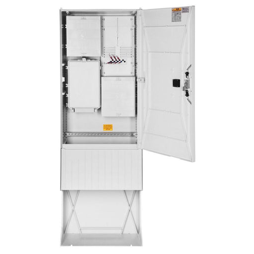 GSAB Elektrotechnik - Zähler-Komplettschrank Zähleranschlusssäule 22.00.1P11bV2 1ZP, 2x12 TE