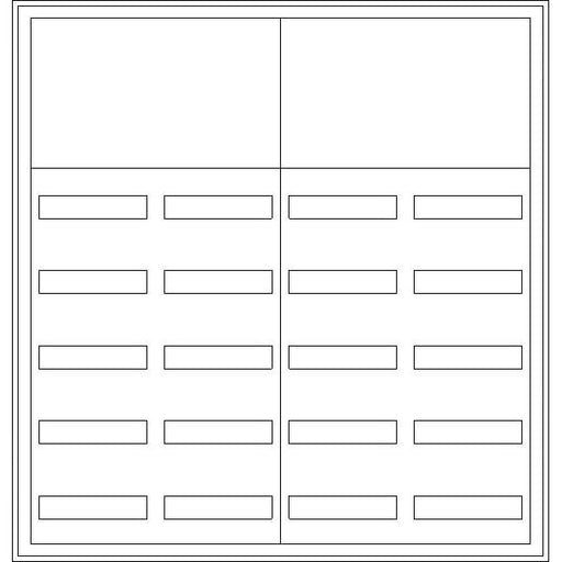 ABN - Gehäuse/Schaltschrank (leer) Wandgehäuse SP47RK052 IP54 SK2 schutzisol