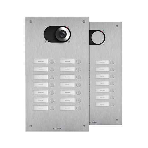 Comelit - Türstation für Türkommunikation Frontplatte Switch IX0214 14 Teiln. 2-reih.V4A