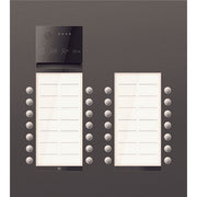 TCS Tür Control - Türstation für Türkommunikation PES PRO IP Vid. Außenst. AVU400428-0017 28T/2 UP R7016