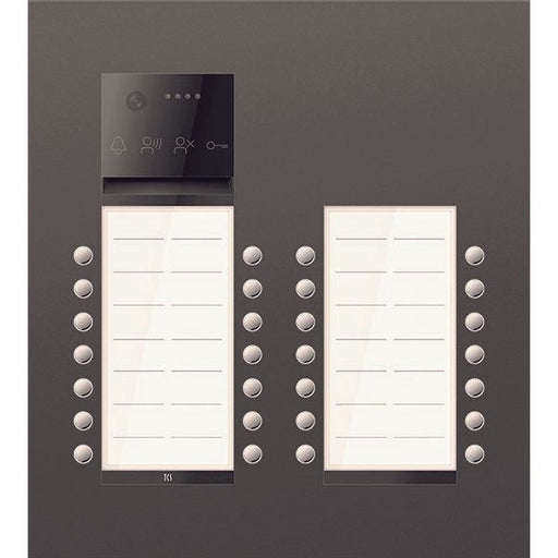 TCS Tür Control - Türstation für Türkommunikation PES PRO IP Vid. Außenst. AVU400428-0017 28T/2 UP R7016