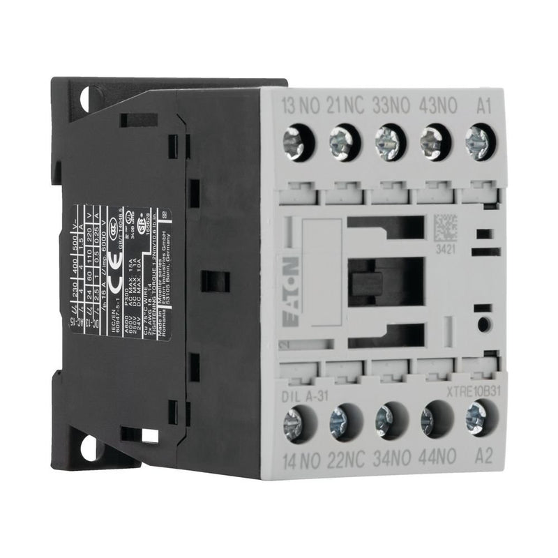 Eaton - Hilfsschütz, Relais Hilfsschütz DILA-31(110V50/60HZ) 3S1Ö, AC