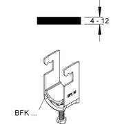 Niedax - Bügelschelle Bügelschellen BFK 22 − 100 Stück