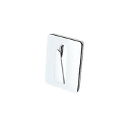 HellermannTyton - Befestigungsschelle für Kabel/Rohre Klebesockel SAC2 ST WH 100 35x25mm − 100 Stück