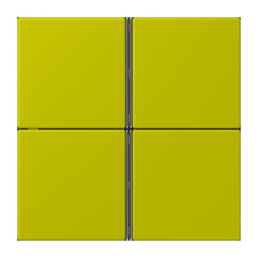 Jung - Abdeckung/Bedienelement für Installationsschalterprogramme Tastensatz 4fach LC 404 TSA 249 vert olive vif