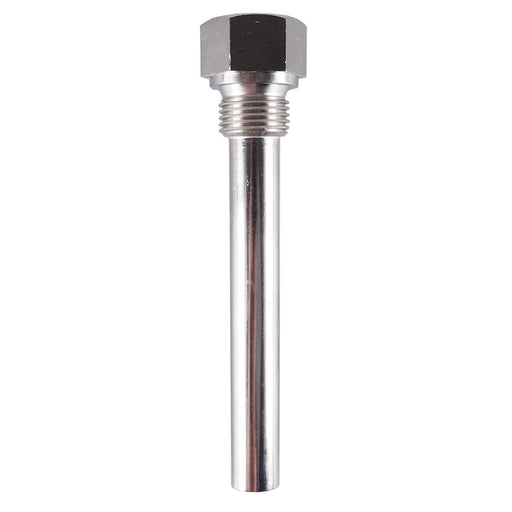 Jumo - Tauchrohr Schutzhülse 60696011 Einbauläng.120mm,MS − 1 Stück