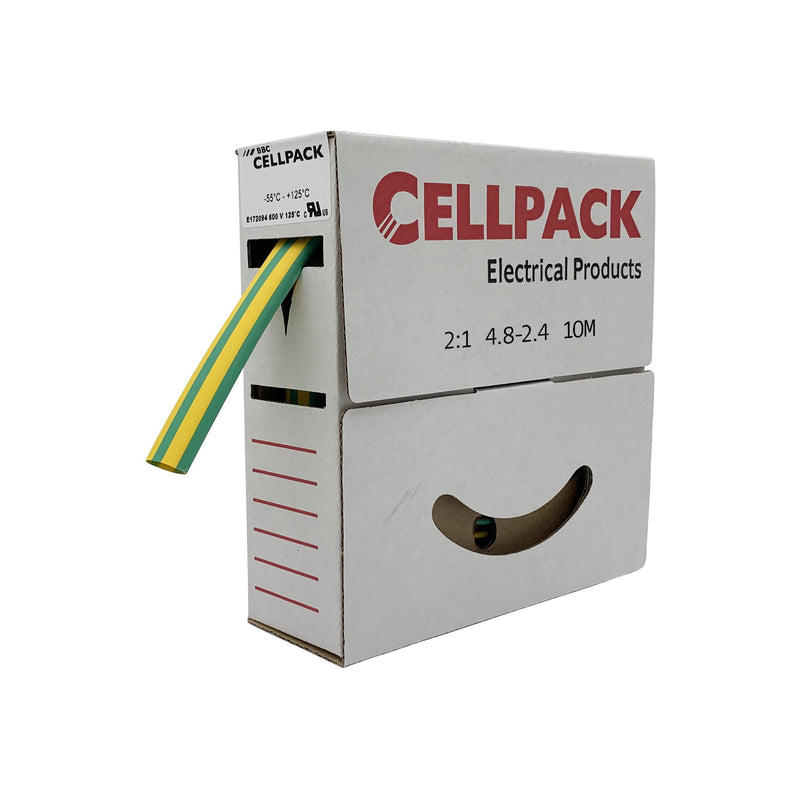 Cellpack - Schrumpfschlauch SB 4.8-2.4 gg in Abrollbox 10m