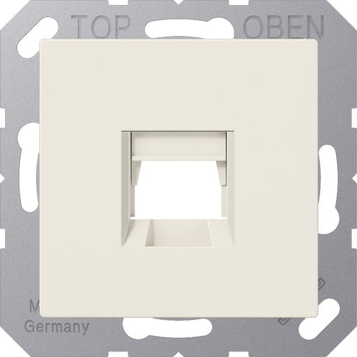 Jung - Einsatz/Abdeckung für Kommunikationstechnik Abdeckung 1-fach A 1569-15 WE f.MJ WE TE-connect