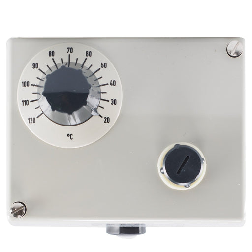 Jumo - Temperaturschalter Doppelthermostat (TR/STB) 60001048 20-120°C EB-L 150mm