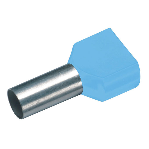 Cimco Werkzeuge - Aderendhülse Isol. Twin-Aderendhülse 187700 2x0,25qmmx 8mm − 100 Stück