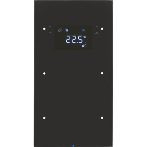Berker - Bussystem-Tastsensor Touchsensor 2fach 75642055 Glas schwarz