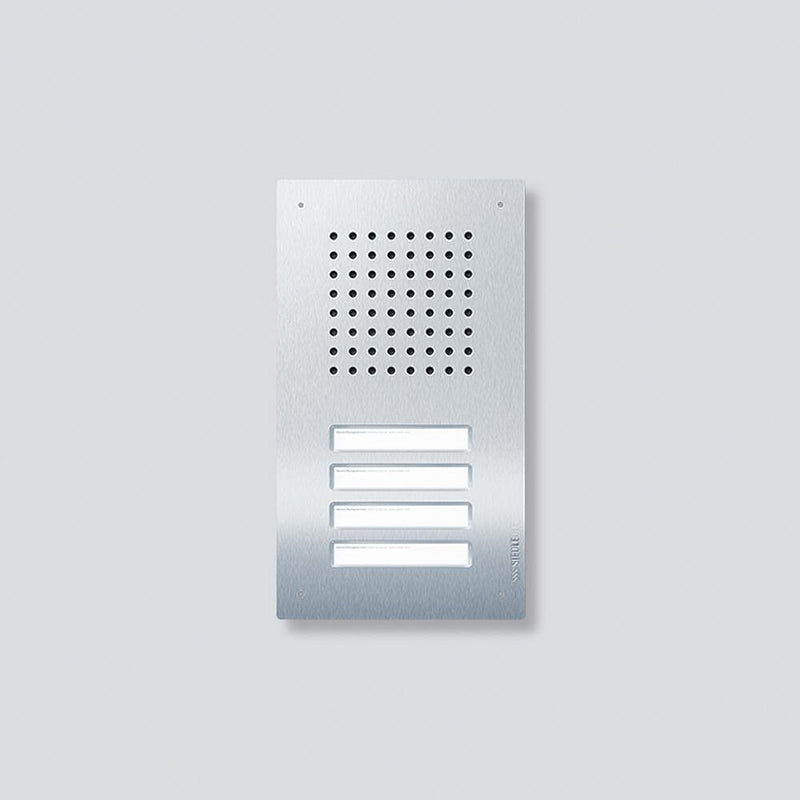 Siedle&Söhne - Türstation für Türkommunikation Audio-Türstation Classic F CL A 04 R-0 6+n, 4RT, eds gebürs