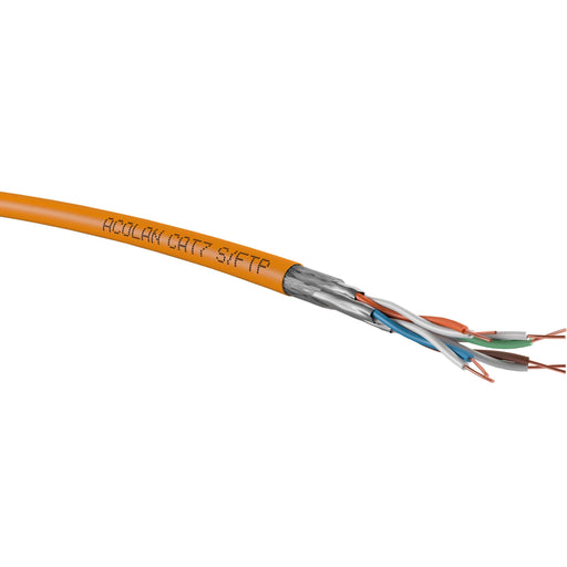 Acome - Daten- und Kommunikationskabel ACOLAN 1000SFS Kat.7 orang R8146F-Cca-T500 4P S/FTP AWG23 − 9000 Meter