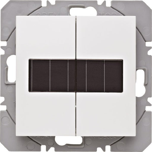 Berker - Bussystem-Hand-/Wandsender KNX-Funk Wandsender 2fach 85656189 polarweiß glänzend