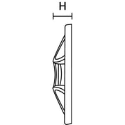 HellermannTyton - Befestigungssockel und -element für Kabelbinder Montagesockel QM20-PA66-BK-C1 20x20mm schwarz − 100 Stück