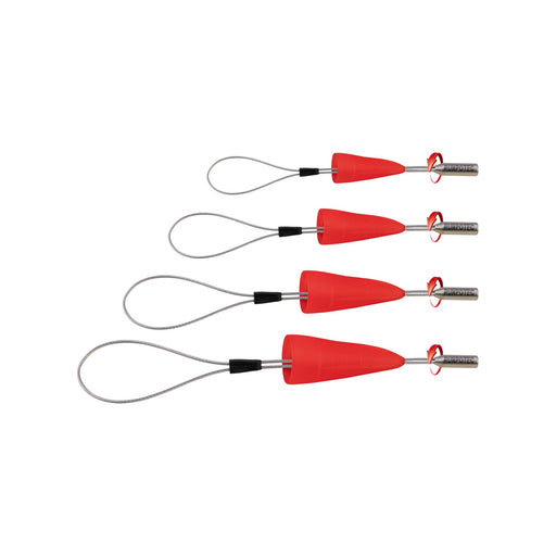 Runpotec - Kabelziehstrumpf Kabelziehschlaufe 4er-Set 10154 RTG 6mm m.Drallausg