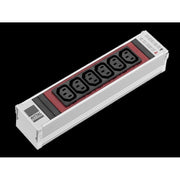 Rittal - Mehrfachsteckdose C13-Modul 6f. DK 7856.082 rt