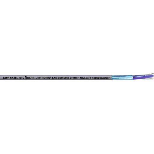 Lapp Kabel&Leitung - Daten- und Kommunikationskabel UNITRONIC LAN 200 SF/UTP 2170129/100 Cat.5e FLEX − 100 Meter