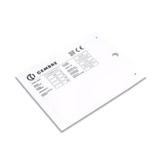 Cembre - Kennzeichnungsmaterial 88702-HF MG-VRT-A PC 62X88 88702-HF MM M-GRAU − 25 Stück