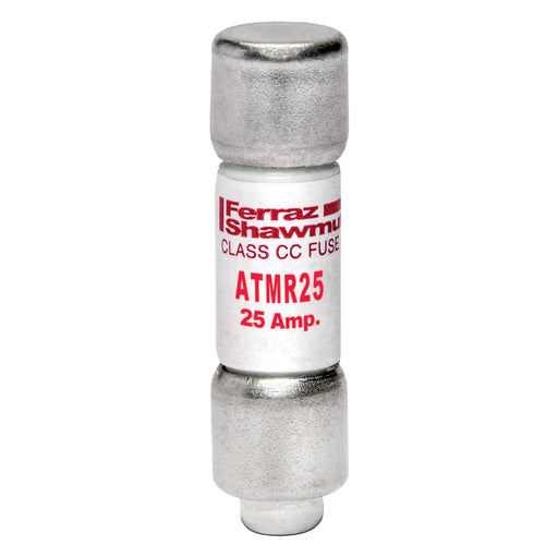 Mersen - Zylindrische Sicherung Sicherungseinsatz Class CC ATMR25 F 10x38 25A − 10 Stück