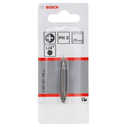Bosch - Bit-Set Doppelklingenbit, 2607001740 PH2, PH2, 45 mm