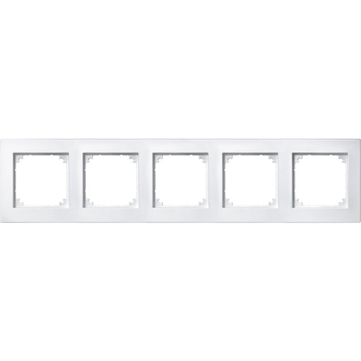 Merten - Abdeckrahmen Rahmen 5f.pws 486519 waage/senkrecht