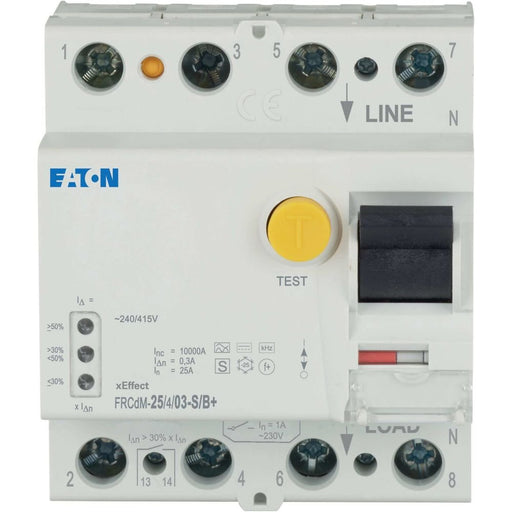 Eaton - Fehlerstrom-Schutzschalter FI-Schalter FRCDM-25/4/03-S/B+ 25A 4p 300mA