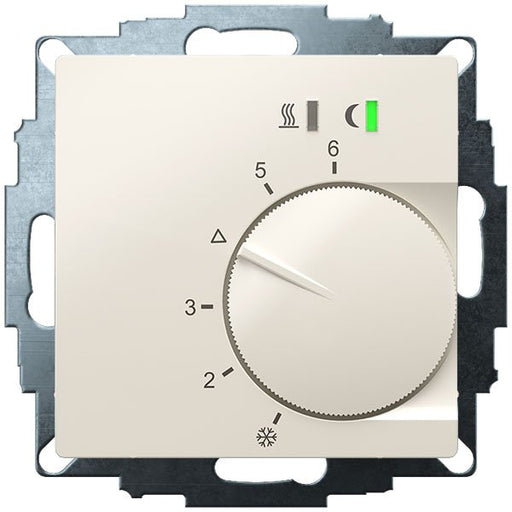 Eberle Controls - Raumthermostat/Uhrenthermostat UP-Raumregler 5-30C AC230V UTE 2500-RAL1013-G55 Ausgang Triac