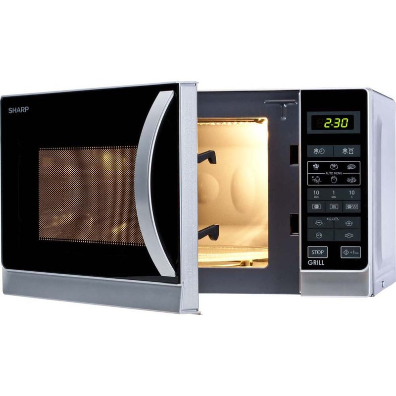 Sharp - Mikrowellengerät Mikrowelle 2in1 R642INW 20L 800/1000W