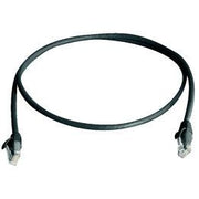 Telegärtner - Patchkabel Kupfer Patchkabel U/UTP C.5e 0,5m 100008179 MP8 schwarz