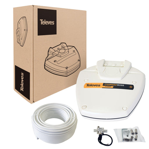 Televes - Terrestrische Antenne Camping - Antenne CAMPNOVA2 f.UKW,DAB+DVB-T/T2