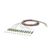 Metz Connect - LWL-Pigtail OpDAT Pigtail ST-UPC 150Q1AO0020E OS2 12 Farben − 12 Stück