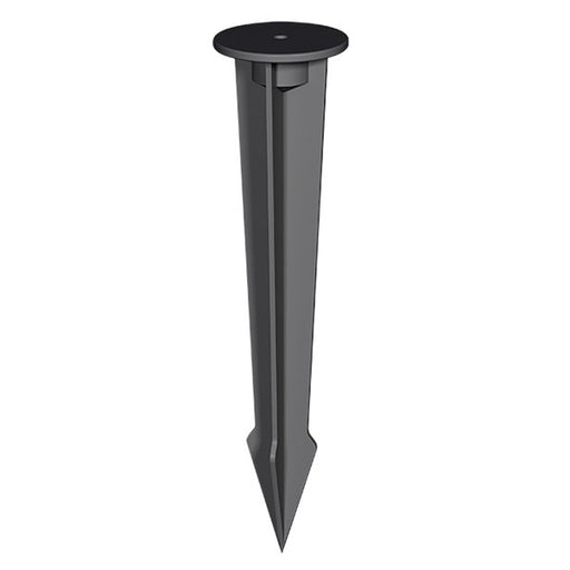 ESYLUX - Mechanisches Zubehör/Ersatzteile für Leuchten Bodenanker inkl. Adapter FL GROUND SPIKE BK für OFL-/AFL-SUN sw