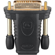 Goobay - Kommunikationstechnik-Adapter HDMI-/DVI-D-Adapter 68931 BU(TypA)/StDual-Link