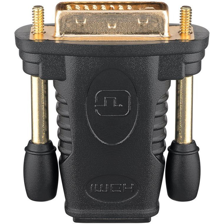 Goobay - Kommunikationstechnik-Adapter HDMI-/DVI-D-Adapter 68931 BU(TypA)/StDual-Link