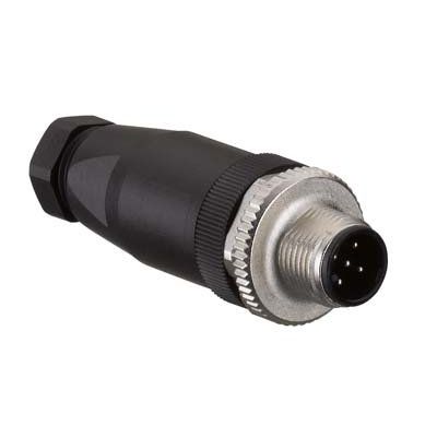 Leuze - Rundsteckverbinder, feldkonfektionierbar (Industriesteckverbinder) Stecker KS 095-5A − 1 Stück