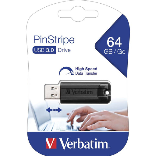 Verbatim - Speichermedium digital USB-Stick 64GB 3.0 49318 (R)30MB/s,(W)10MB/s