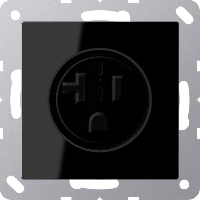Jung - Steckdose sw A 521-20 SW 20A 125V Schutzkont