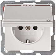 Berker - Steckdose SCHUKO 47526059 deckel und Beschrift