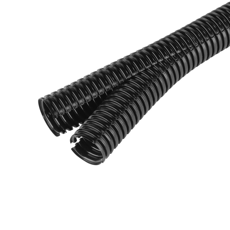 Fränkische - Kunststoff-Wellschlauch Spiralschlauch 2PANM-45B.25 schwarz − 25 Meter
