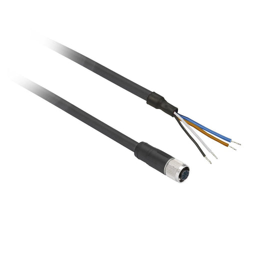 Telemechanique Sensors - Konfektioniertes Sensor-Aktor-Kabel Verbindungskabel XZCPV1141L10 M12-Buchse 10m, 4-p. − 1 Stück