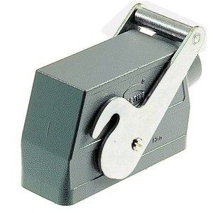 Harting - Gehäuse für Rechtecksteckverbinder Haube 09300100581 Han 10B-gs-ZV-16