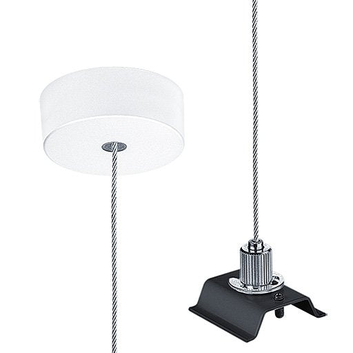Zumtobel Group - Mechanisches Zubehör/Ersatzteile für Leuchten Seilabhängung SLOIN slim #22172719 inkl. Baldachin