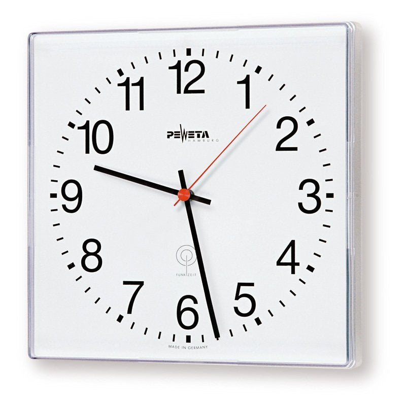 Peweta - Uhr Funkuhr 52.280.211 innen,230V,275x275mm